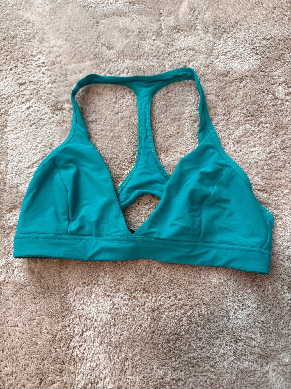 Lululemon Teal Racerback Bralette - Soft Support